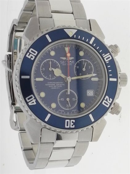 Orologio Sector No Limits Uomo Sge 500 in Acciaio 2653935045 - 2653935045